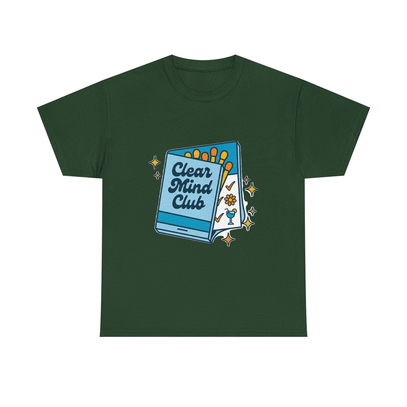 Clear Mind Club Retro Matchbook Tee