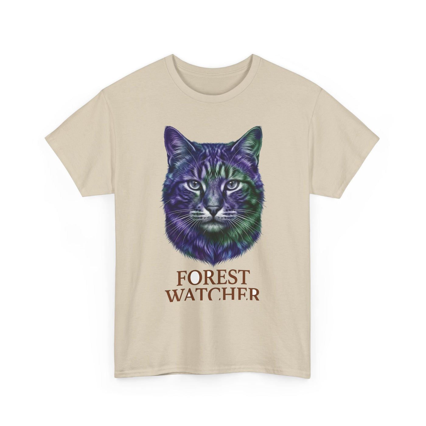 Forest Watcher Tie-Dye Mountain Cat Shirt