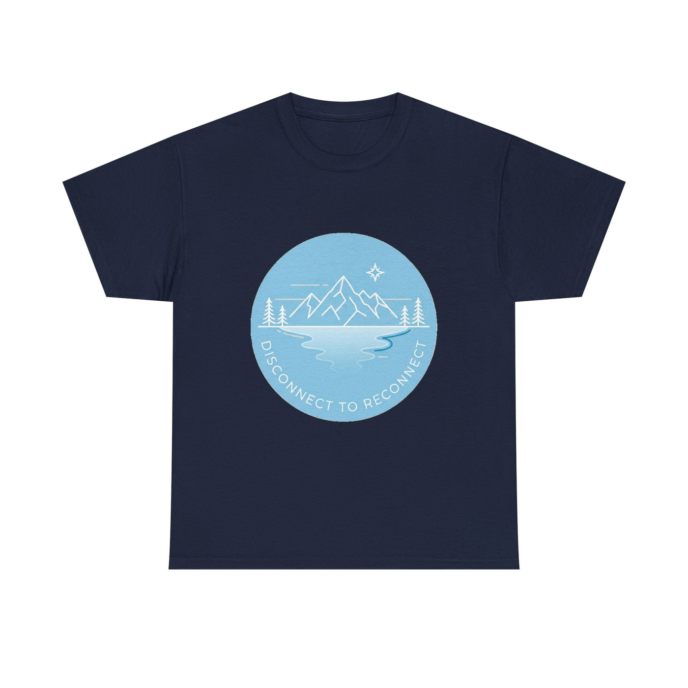Unplugged Horizons Glacier Escape Tee