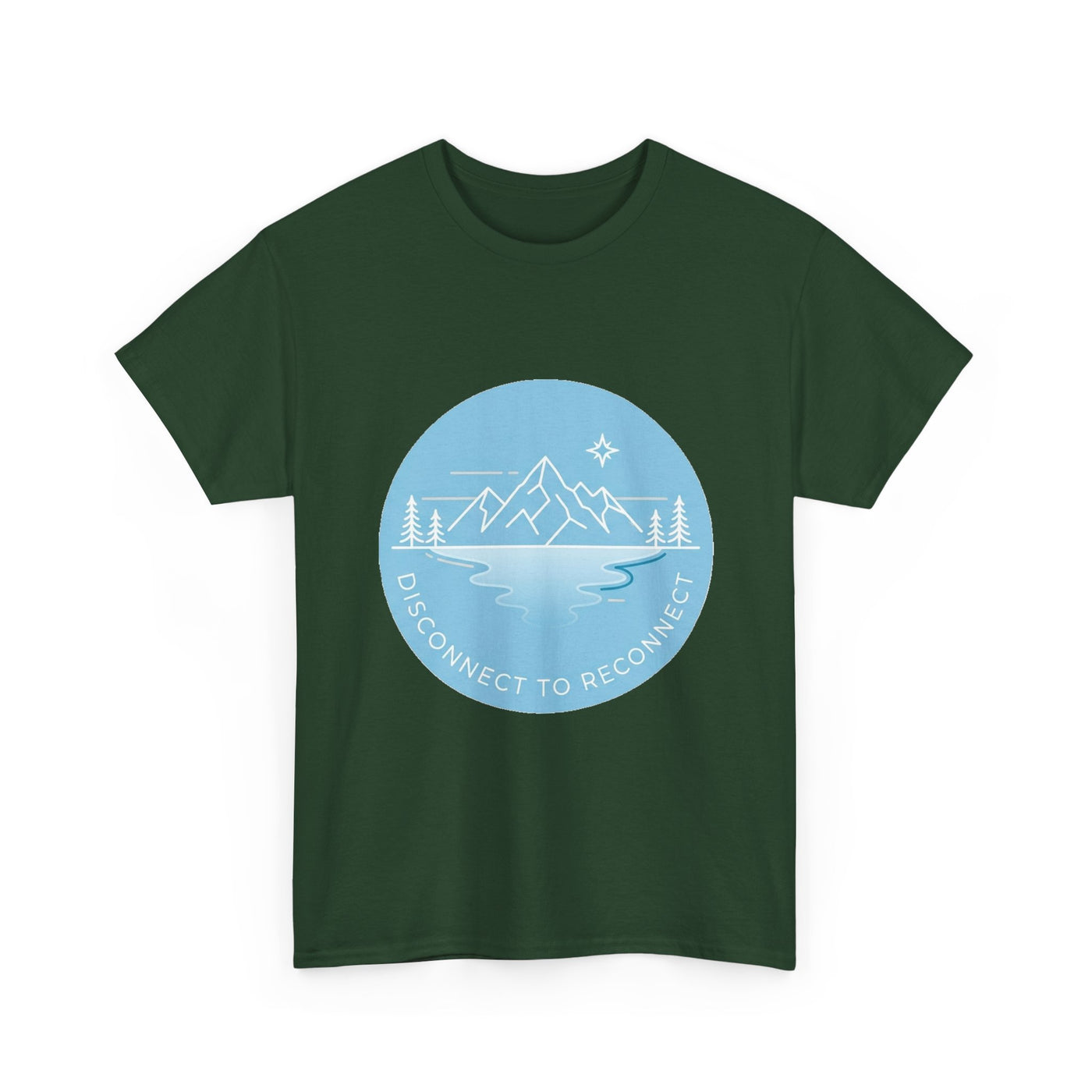 Unplugged Horizons Glacier Escape Tee