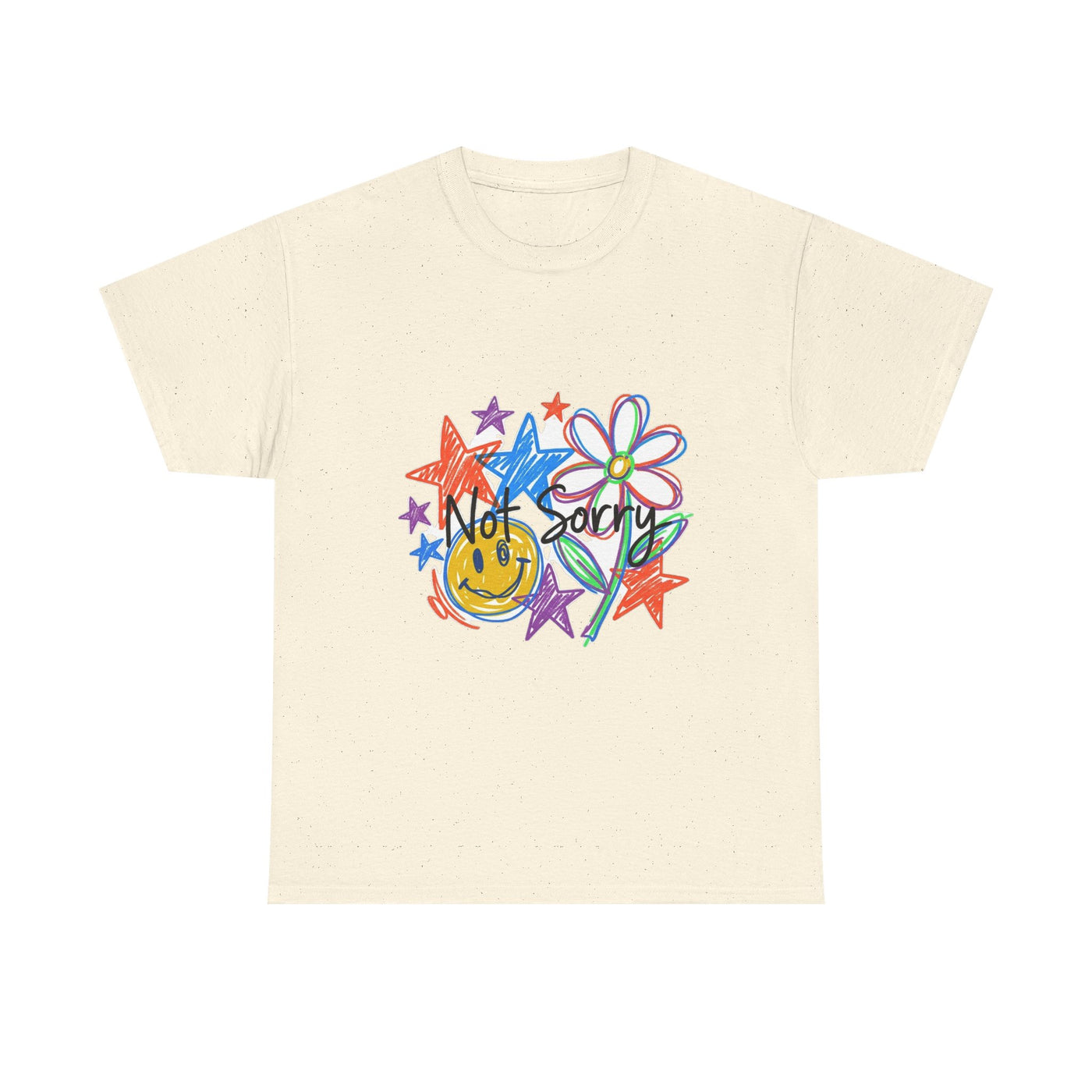 Scribble Your Own Rules Doodle Tee