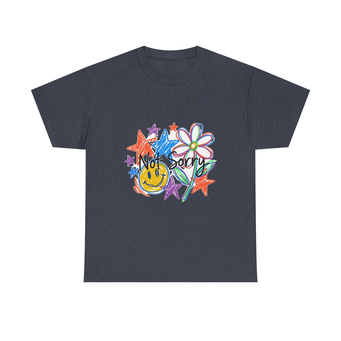 Scribble Your Own Rules Doodle Tee