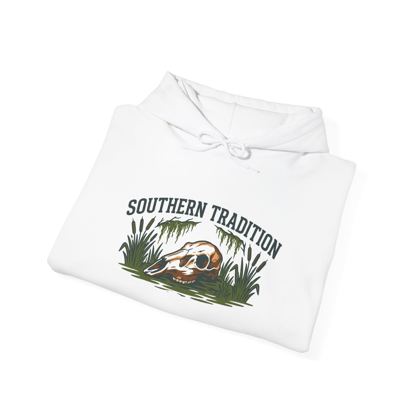 Vintage Southern Outdoors Deer Skull Hoodie