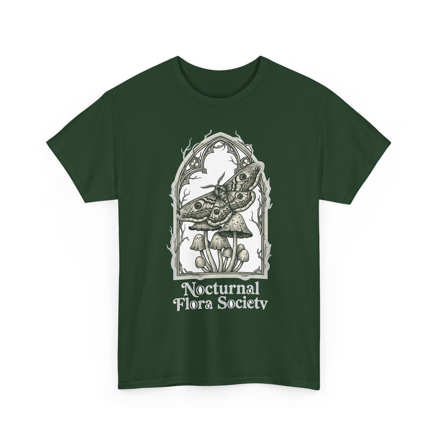 Nocturnal Flora Society Gothic Moth Tee