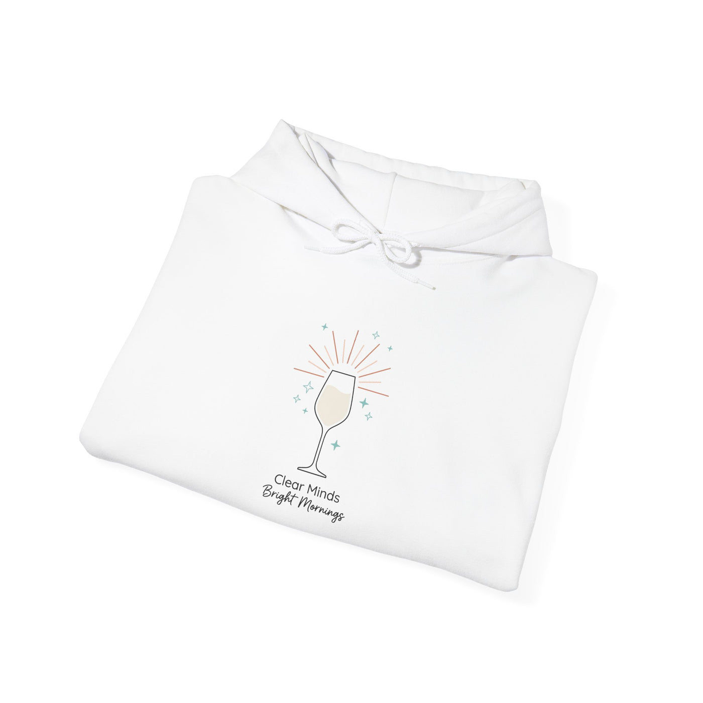 Clear Minds Bright Mornings Tee Hoodie