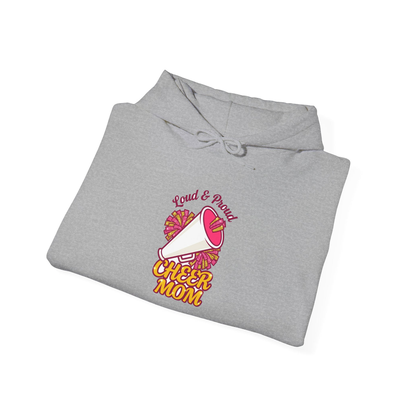 Loud And Proud Cheer Mom Hoodie