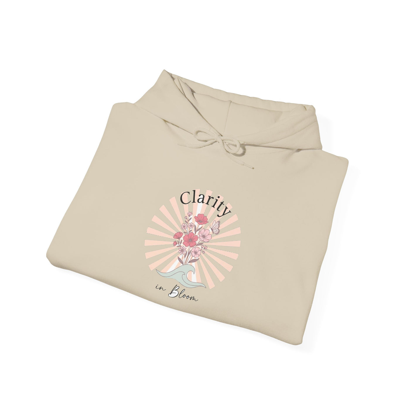 Clarity in Bloom Wildflower Sunburst Hoodie