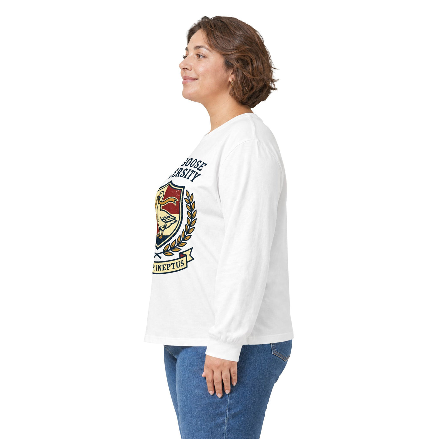 Silly Goose Univ Alumni Crest Long Sleeve