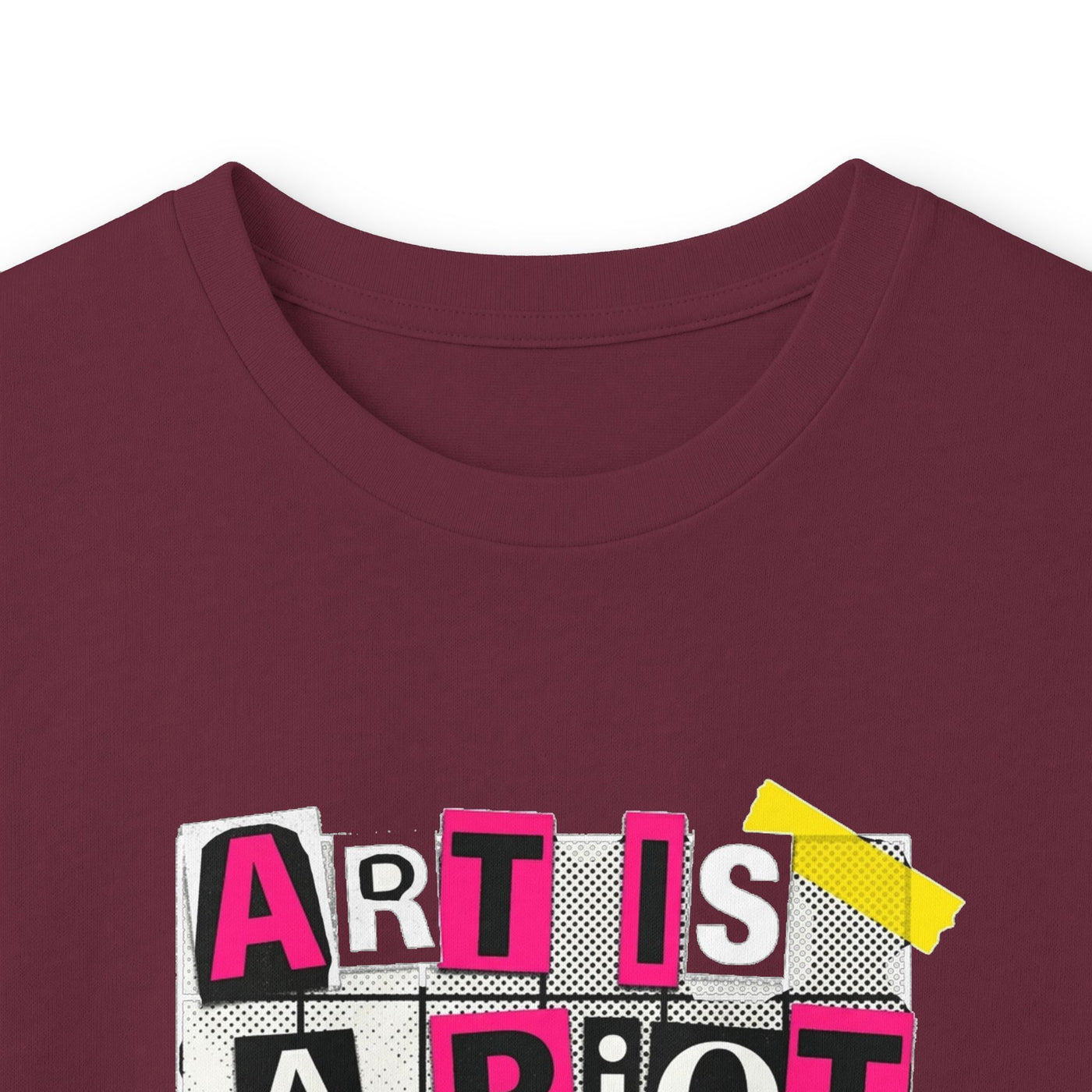 Cut Paste Rebel Zine Manifesto Long Sleeve