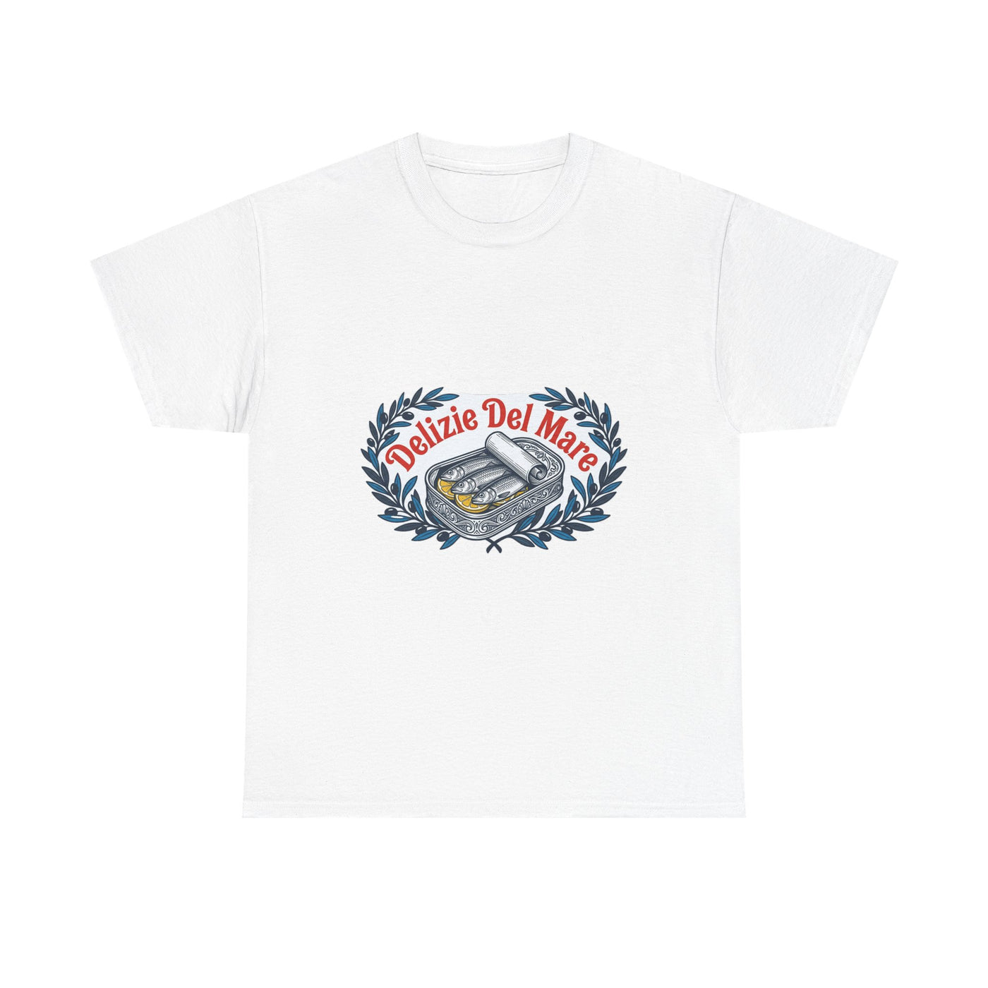 Retro Italian Sardine Tin Graphic Tee