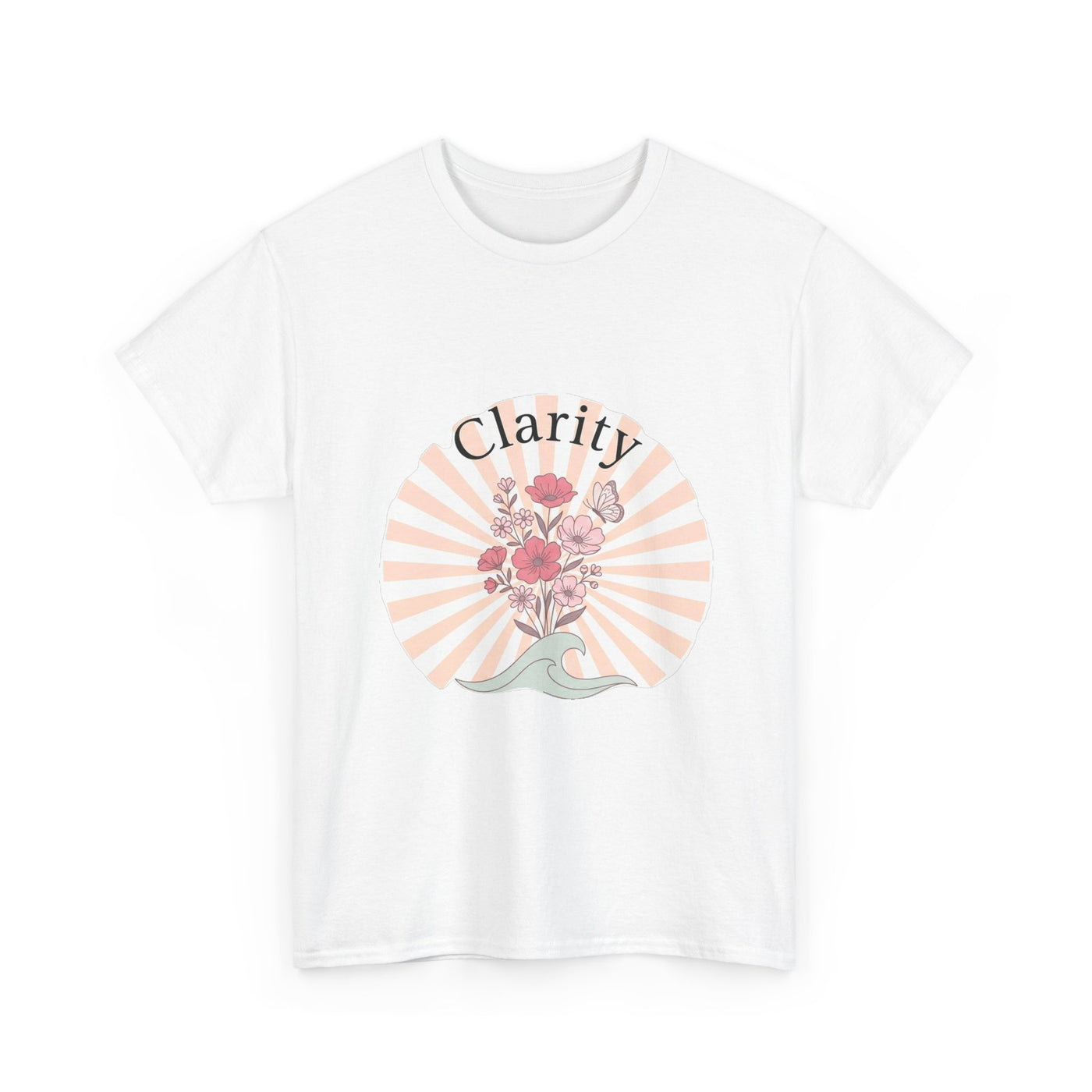 Clarity in Bloom Wildflower Sunburst Tee