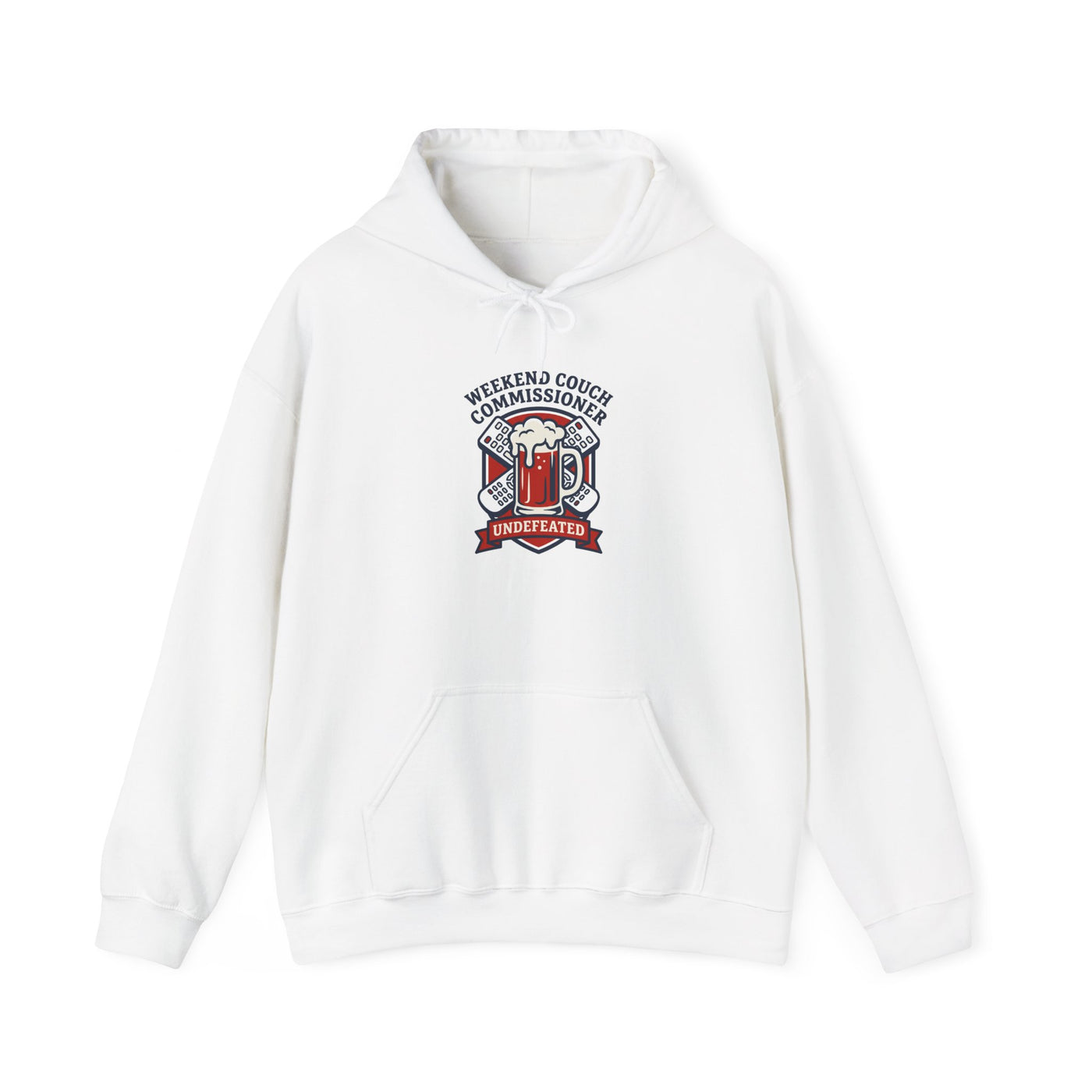 Weekend Couch Commissioner Crest Hoodie