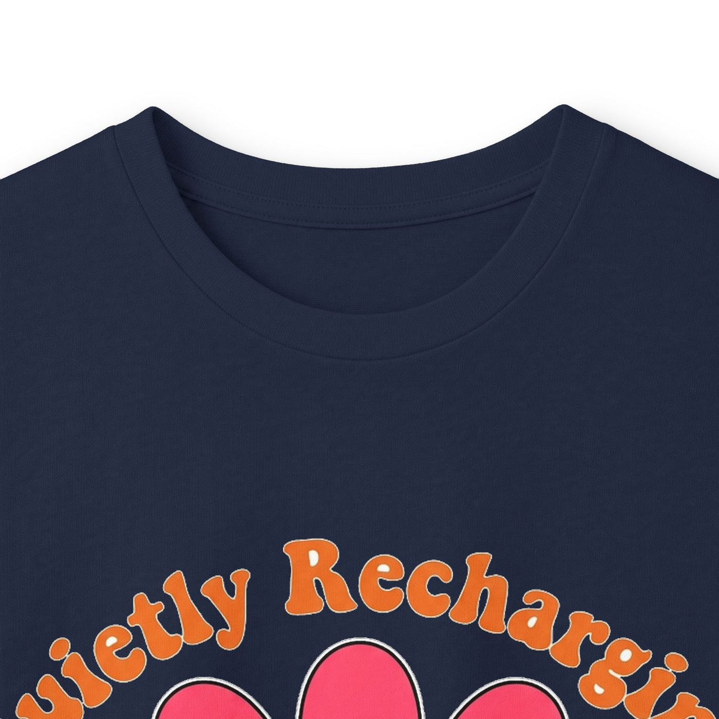 Recharging My Spark Retro Flower Long Sleeve