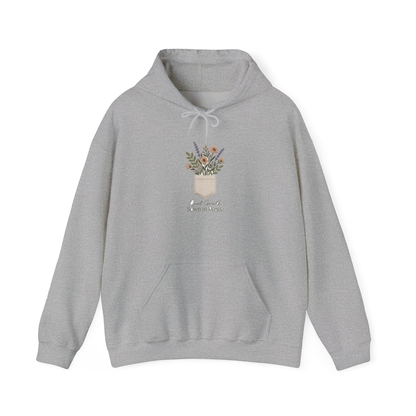 Pocketful of Peace Faux Stitch Tee Hoodie