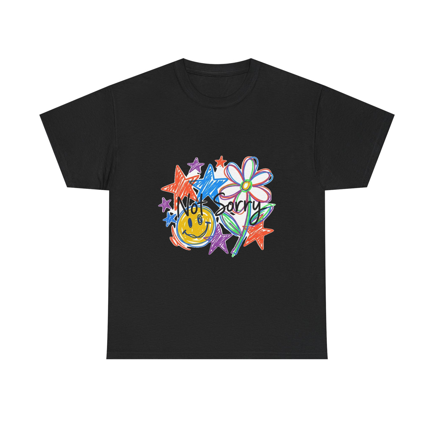 Scribble Your Own Rules Doodle Tee