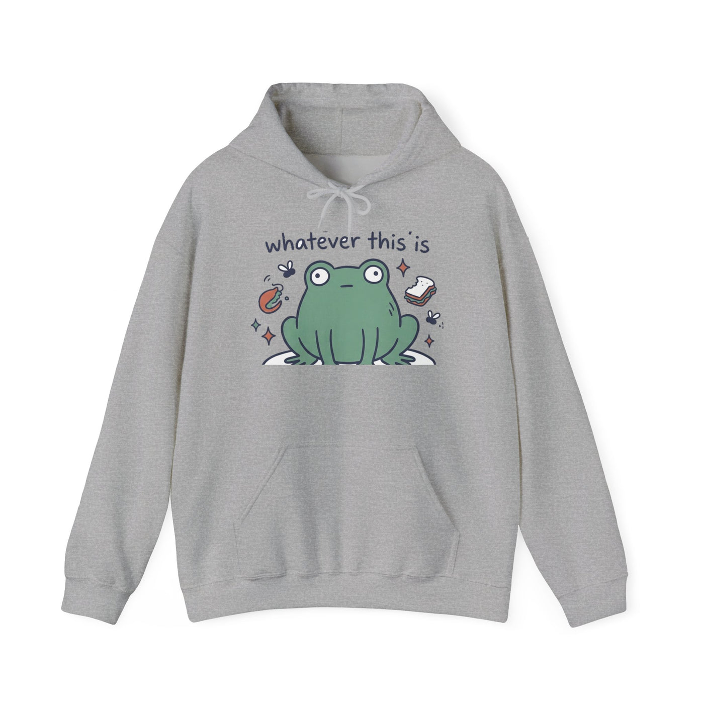Doing Literally Whatever Blob Frog Hoodie