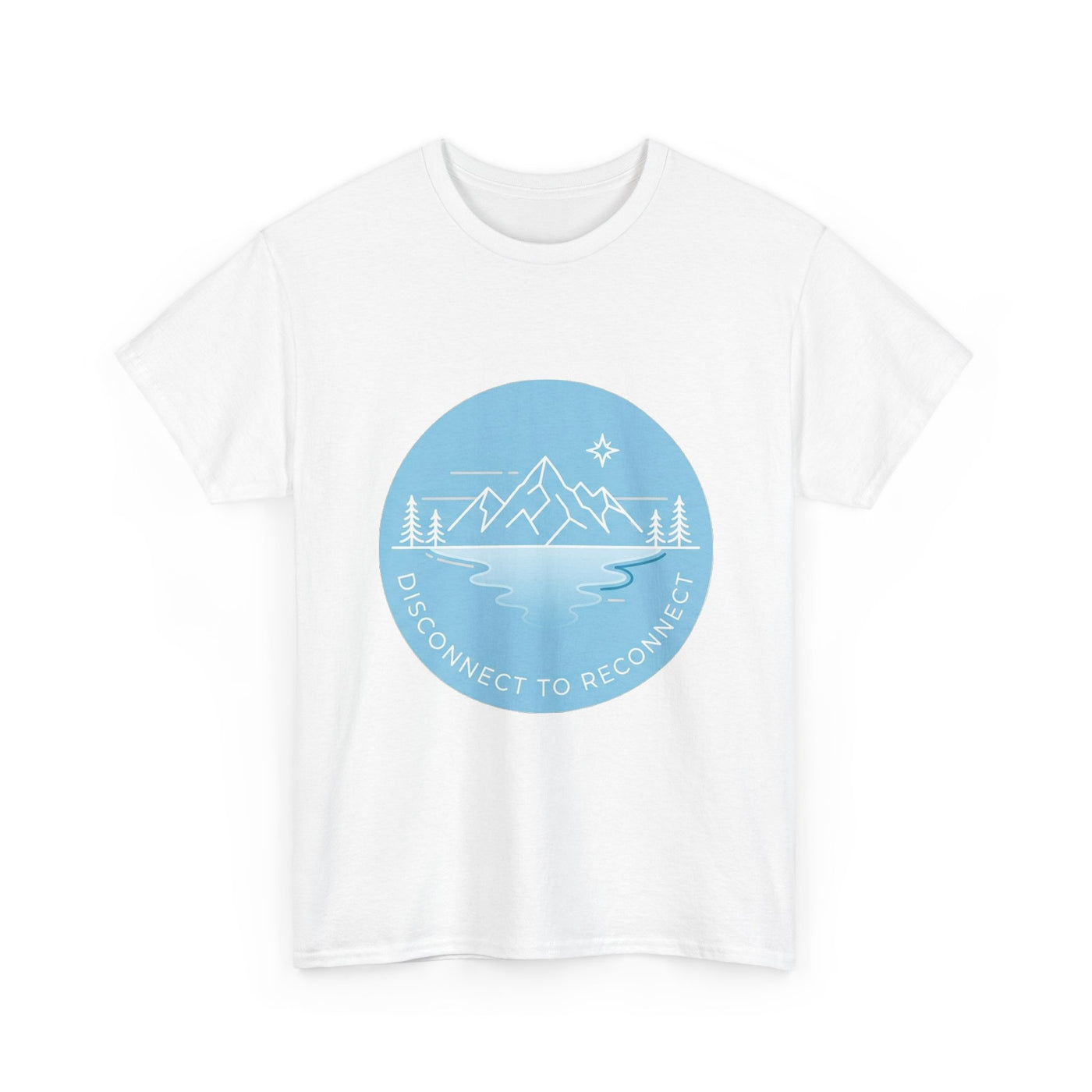 Unplugged Horizons Glacier Escape Tee