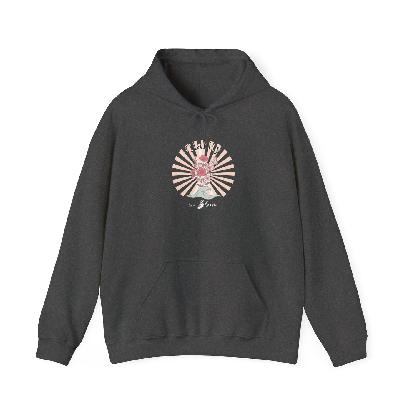 Clarity in Bloom Wildflower Sunburst Hoodie