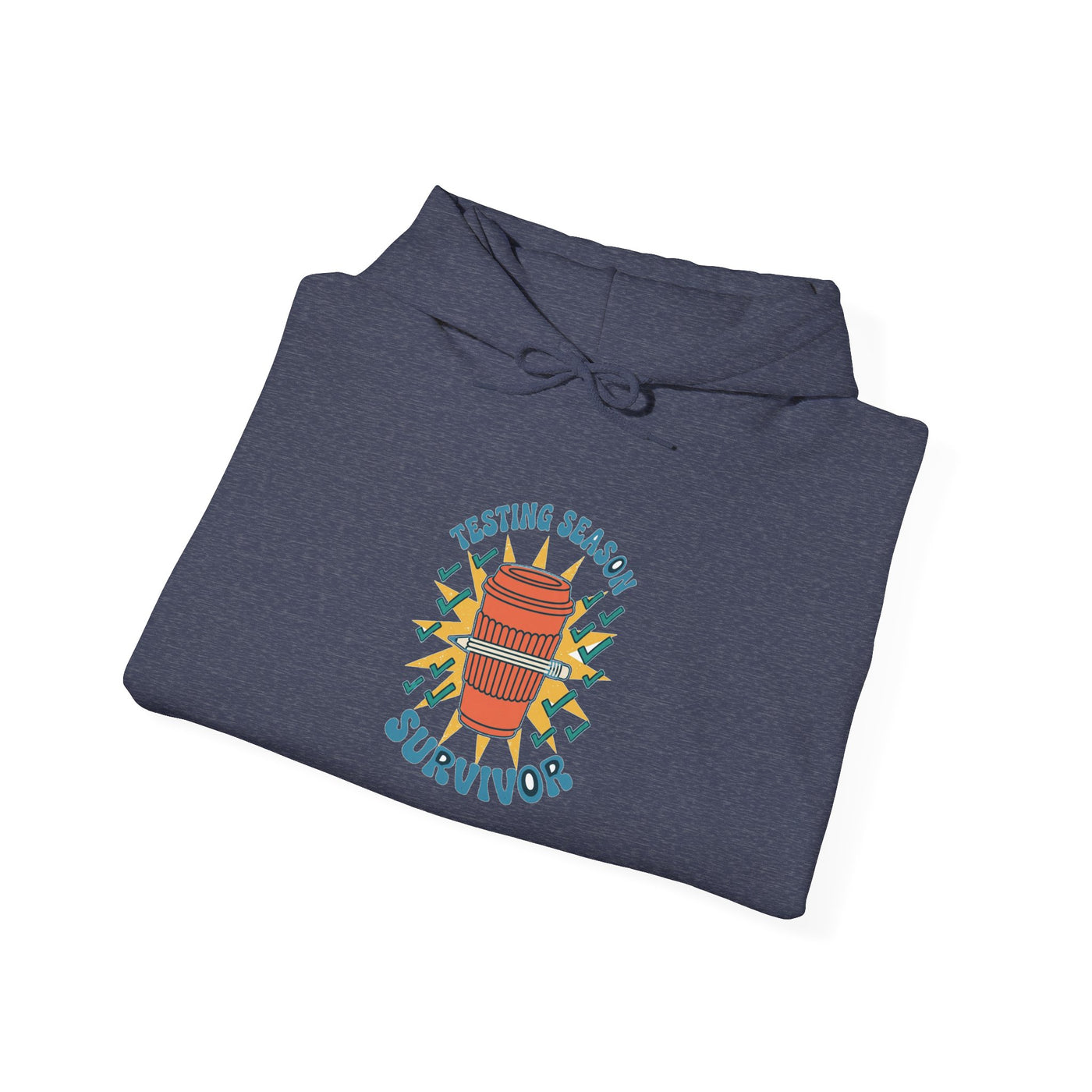 Testing Season Survivor Groovy Cup Hoodie