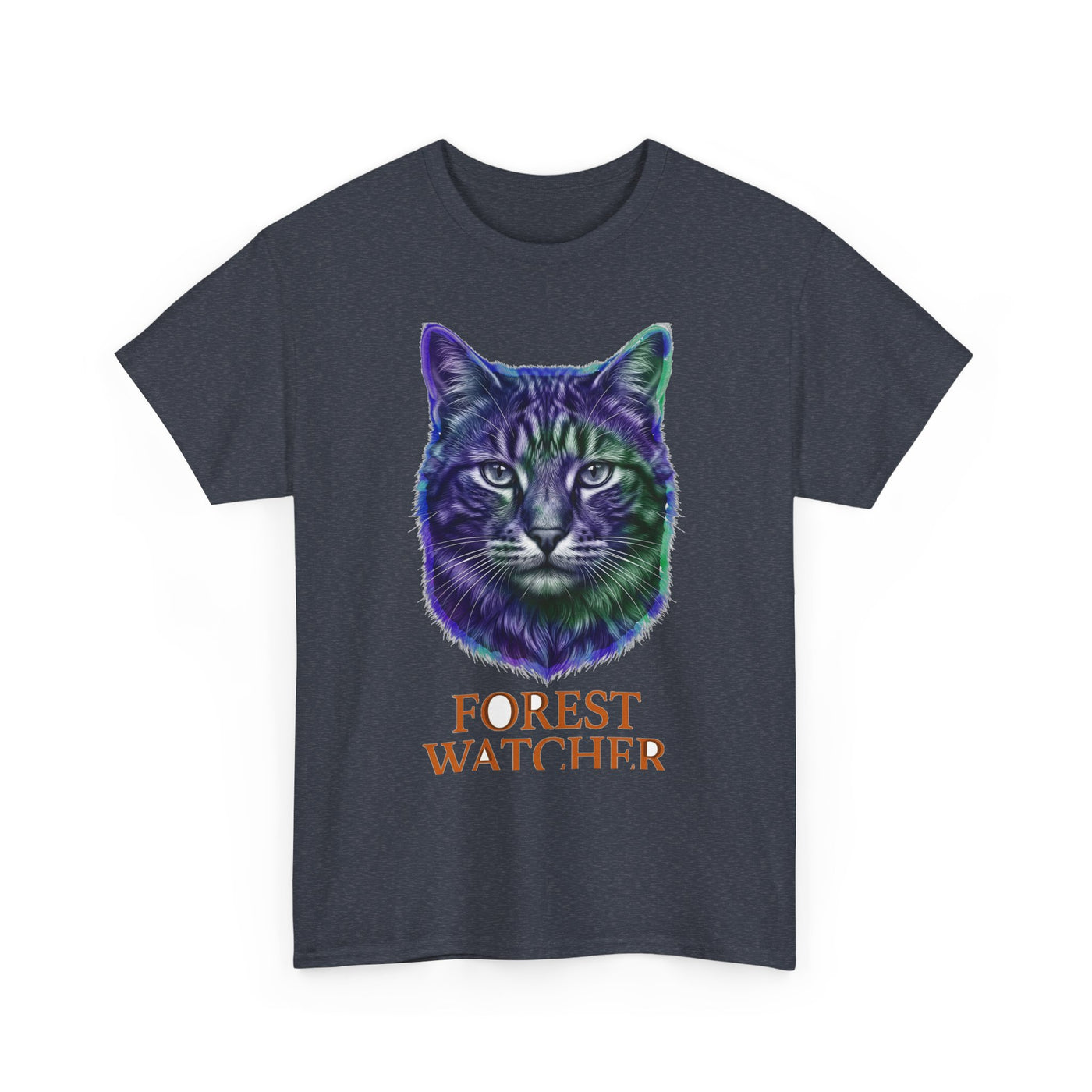 Forest Watcher Tie-Dye Mountain Cat Shirt