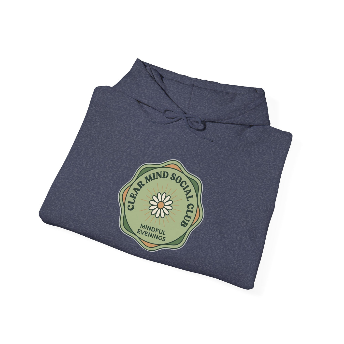 Clear Mind Social Club Badge Hoodie