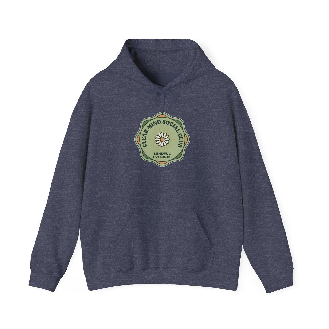Clear Mind Social Club Badge Hoodie