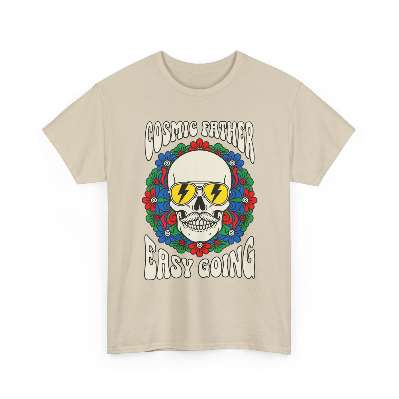 Cosmic Father Retro Skull Graphic