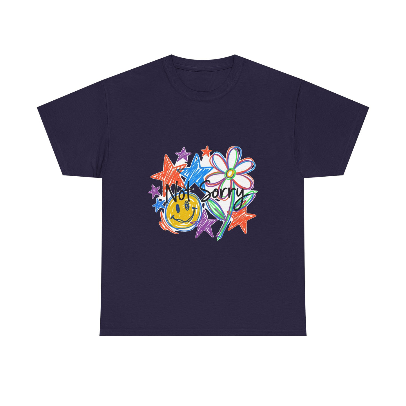 Scribble Your Own Rules Doodle Tee