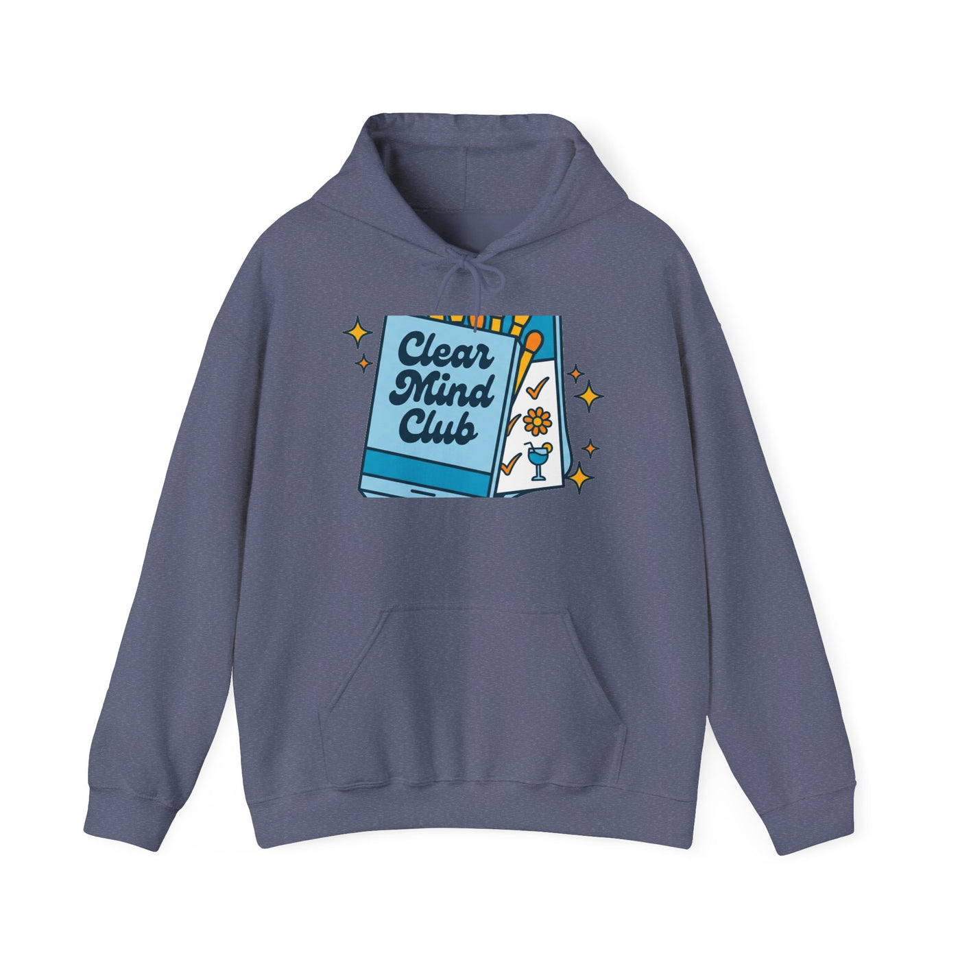 Clear Mind Club Retro Matchbook Hoodie