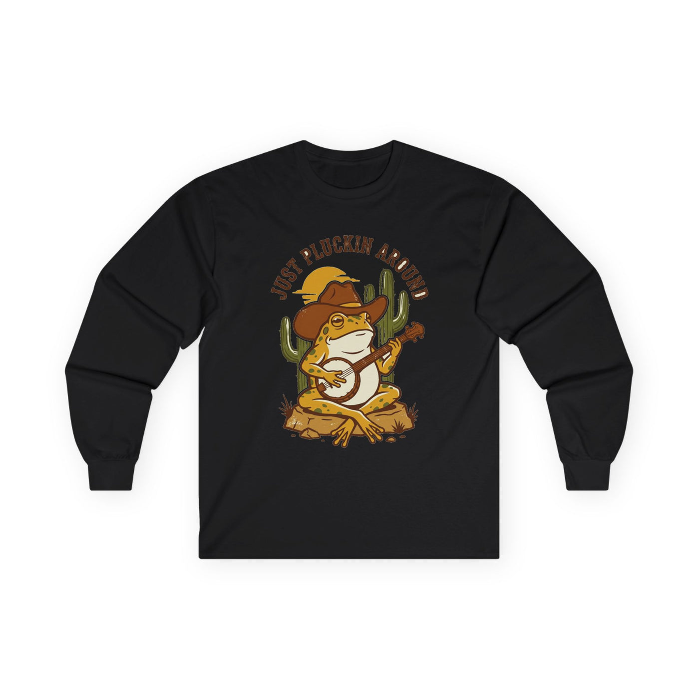 Desert Strummer Cowboy Toad Long Sleeve