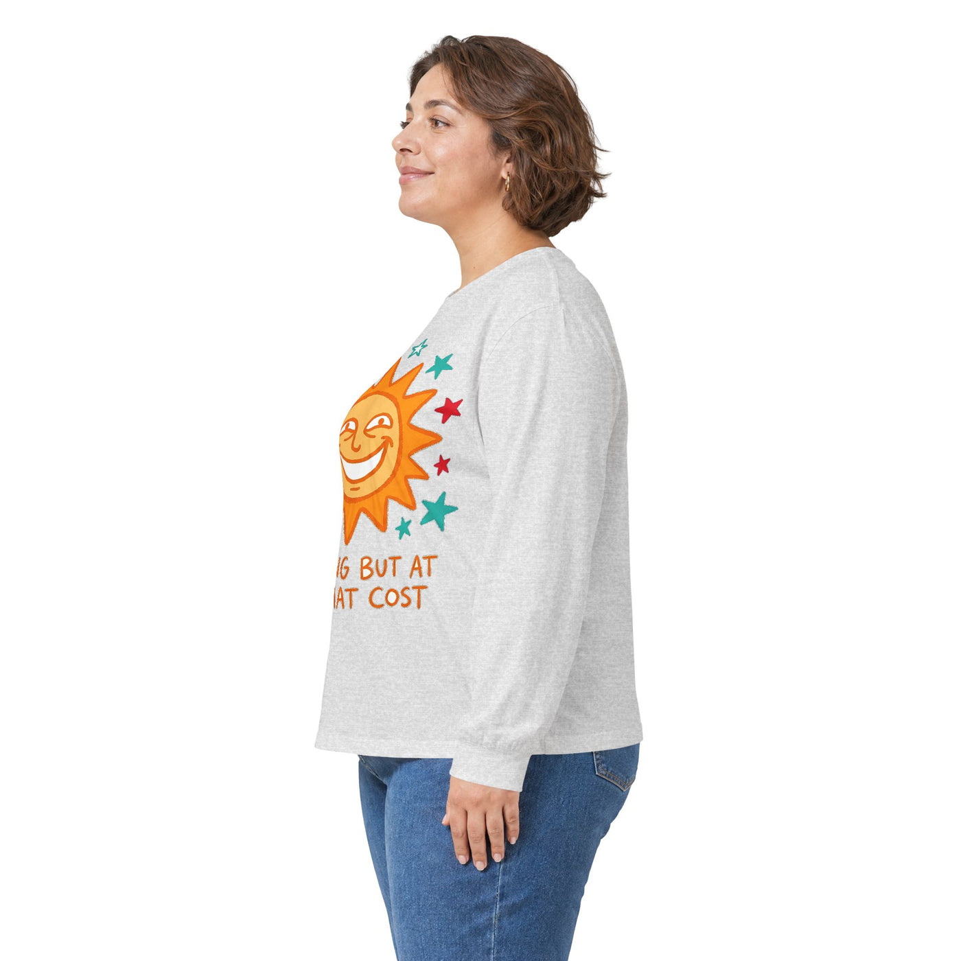 Shining But At What Cost Sun Doodle Long Sleeve