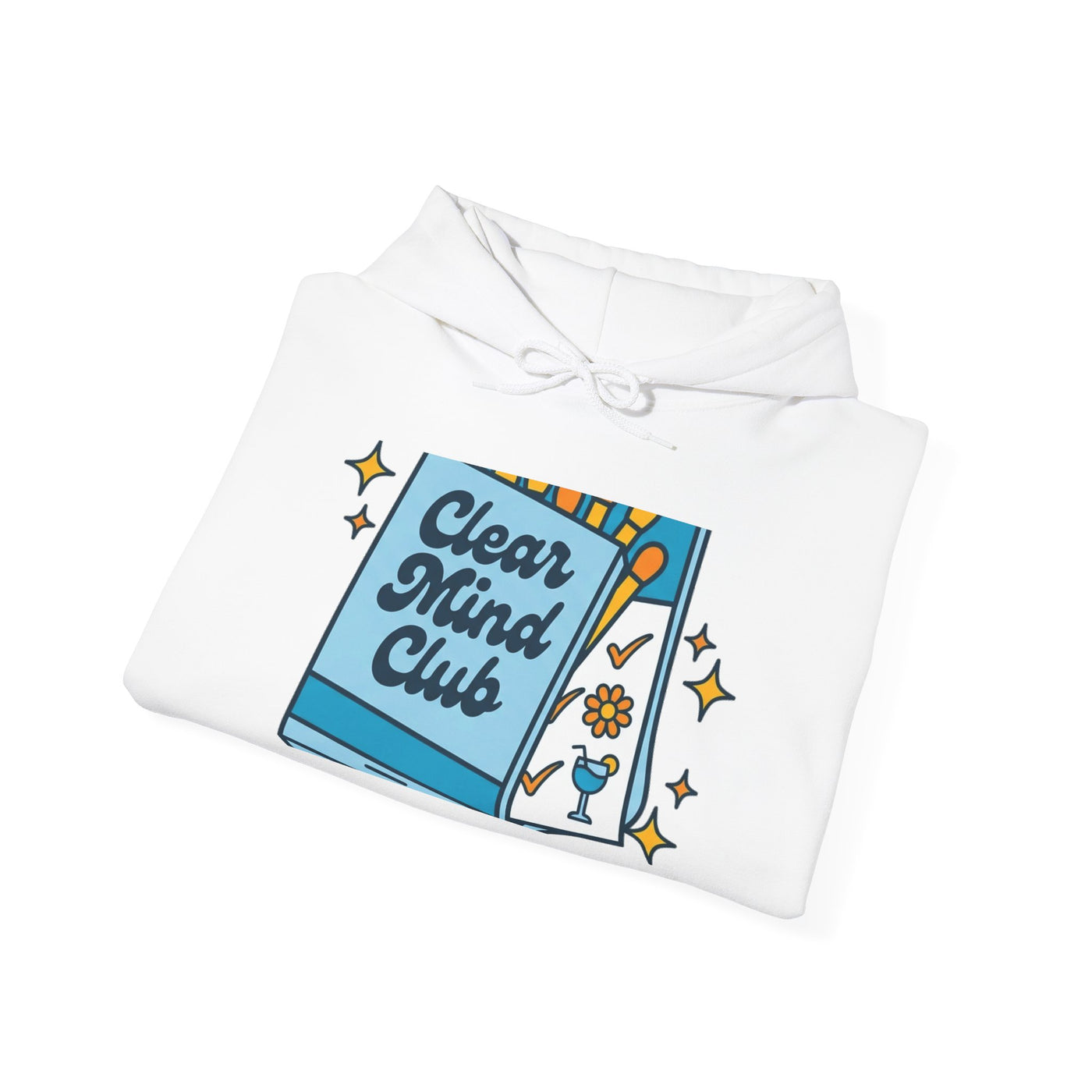 Clear Mind Club Retro Matchbook Hoodie