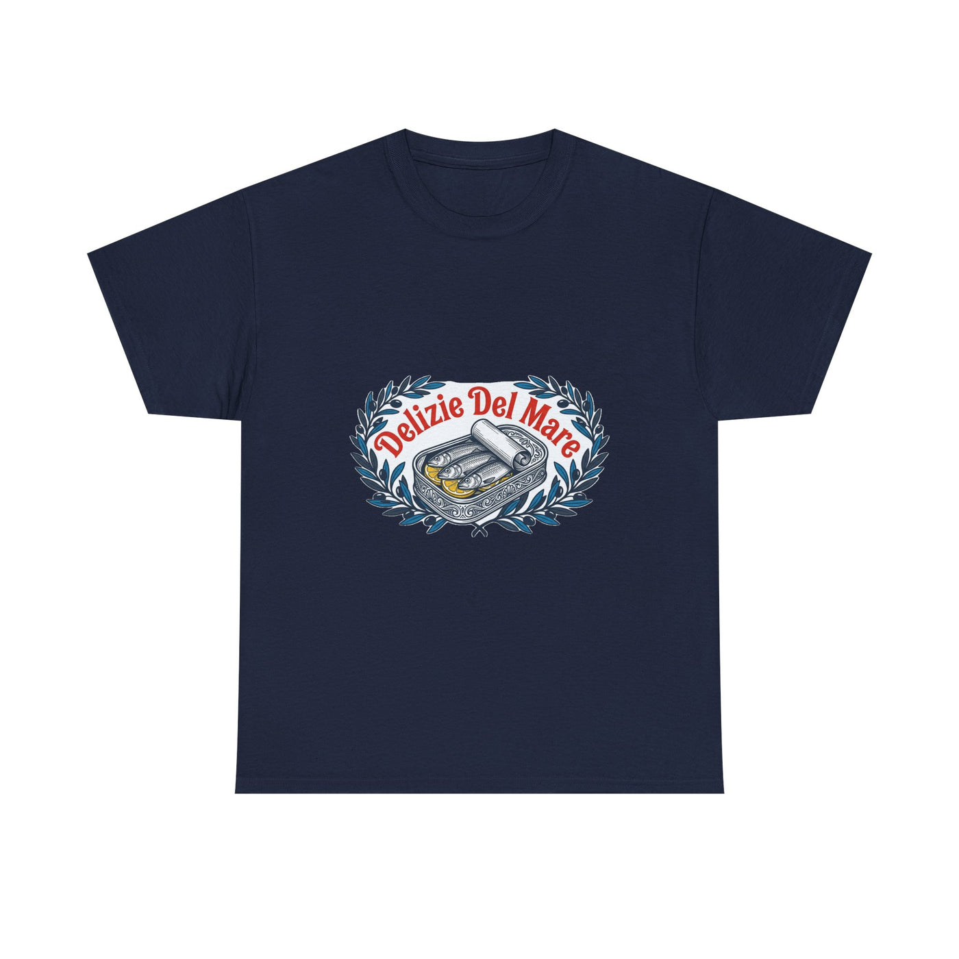 Retro Italian Sardine Tin Graphic Tee