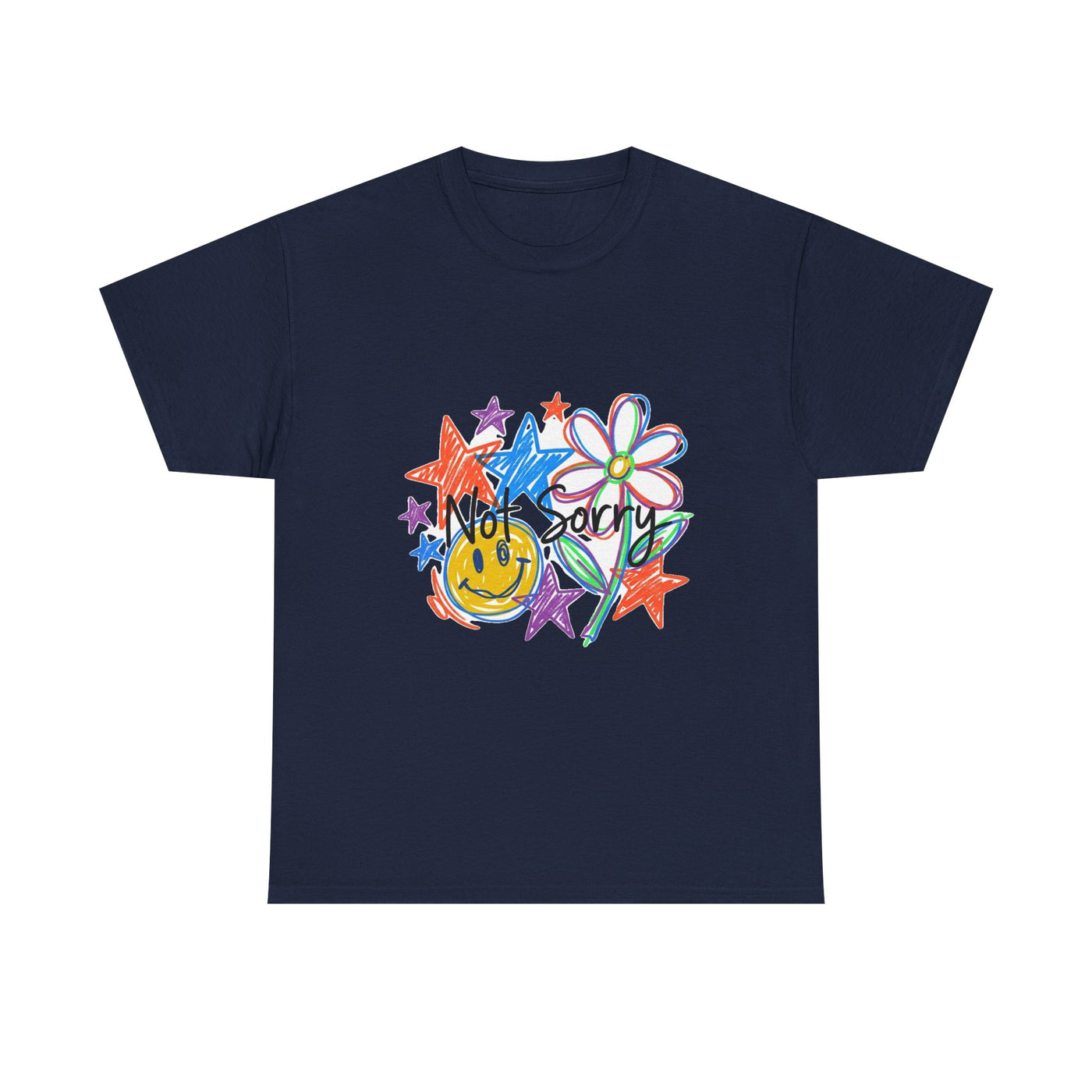 Scribble Your Own Rules Doodle Tee