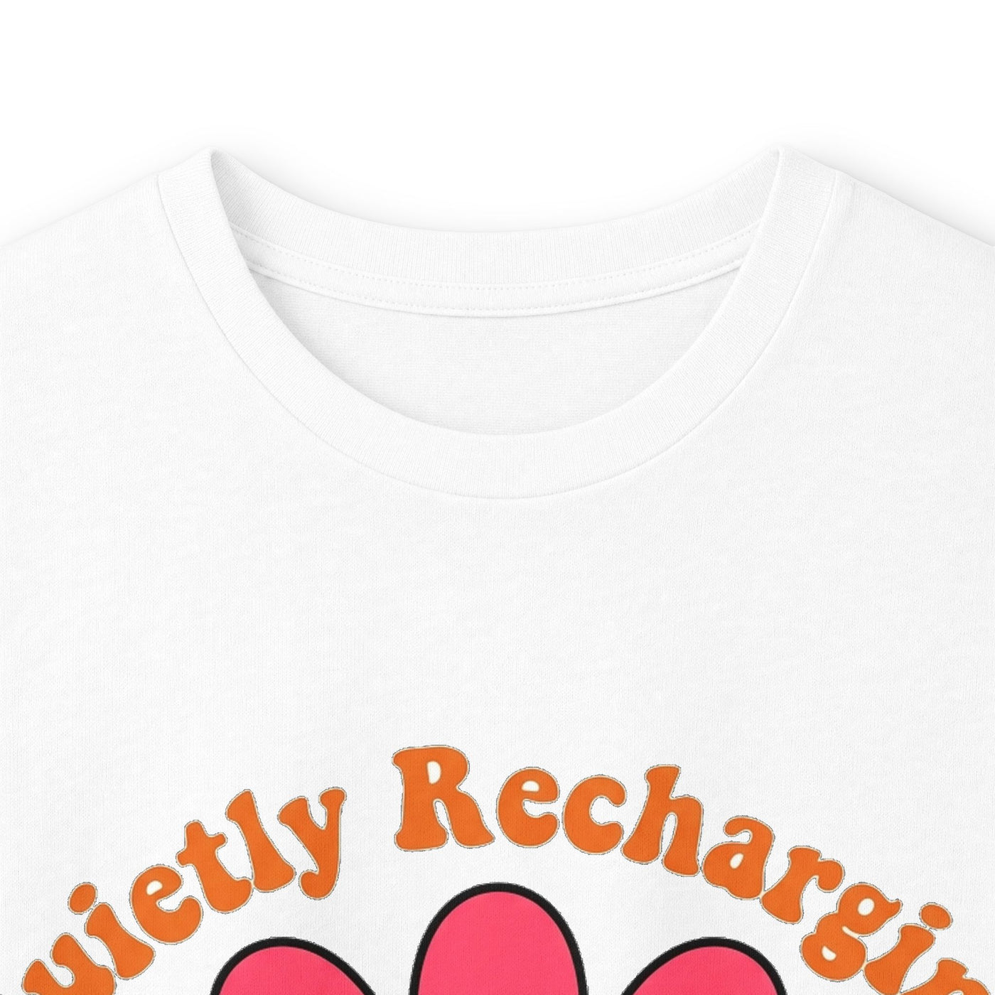 Recharging My Spark Retro Flower Long Sleeve