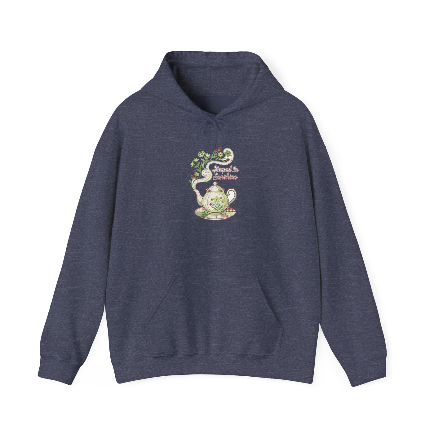 Steeped In Sunshine Faux Stitch Teapot Hoodie