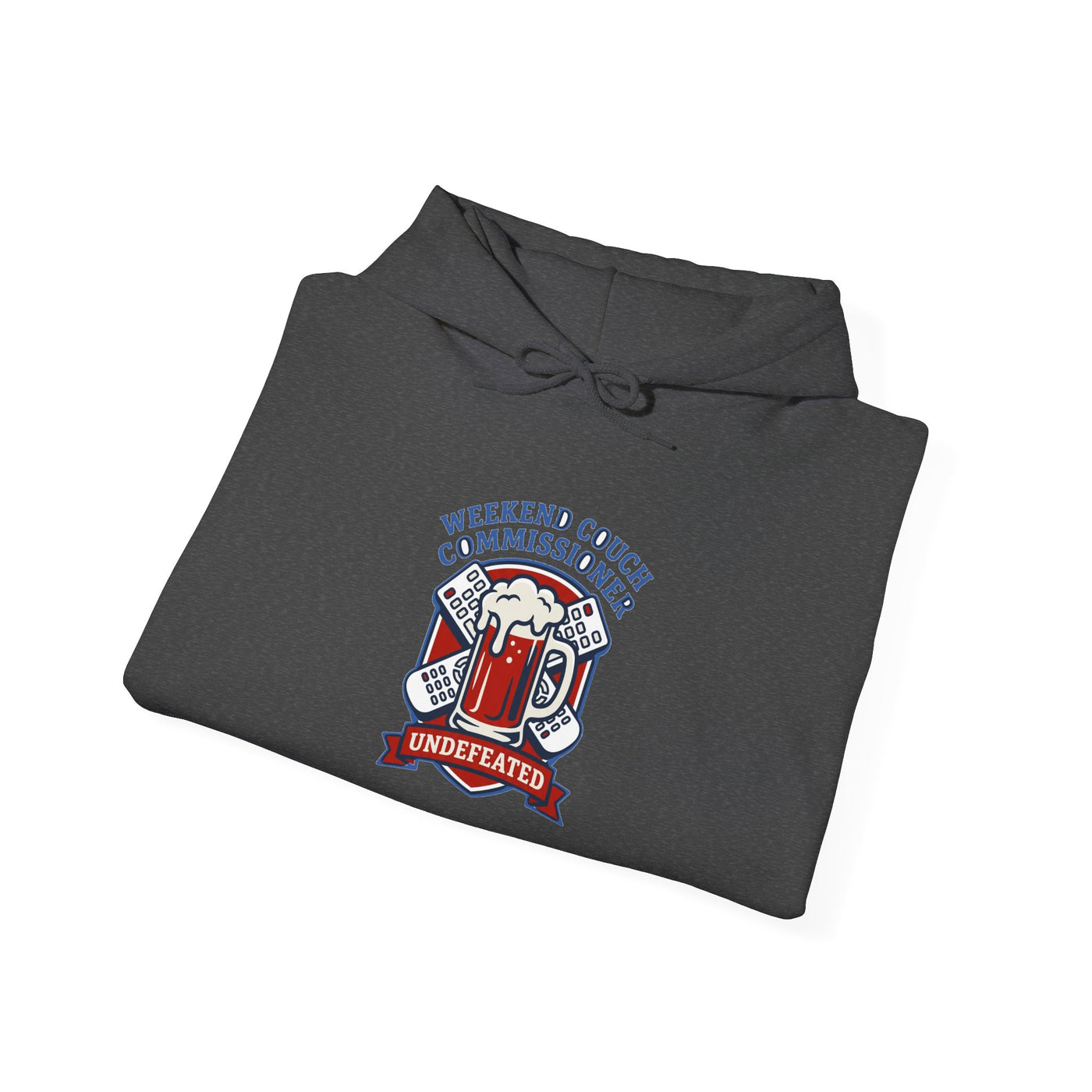 Weekend Couch Commissioner Crest Hoodie