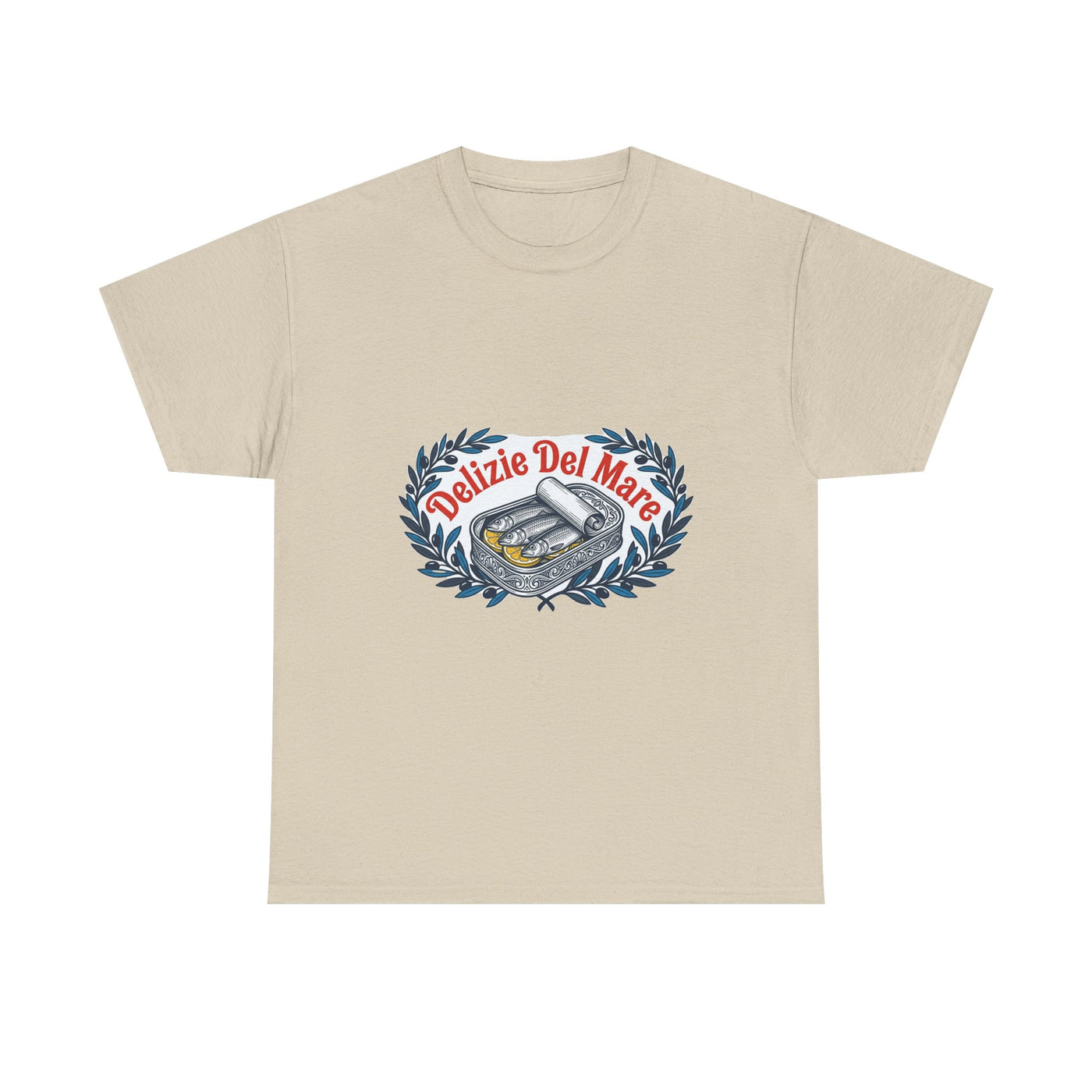 Retro Italian Sardine Tin Graphic Tee