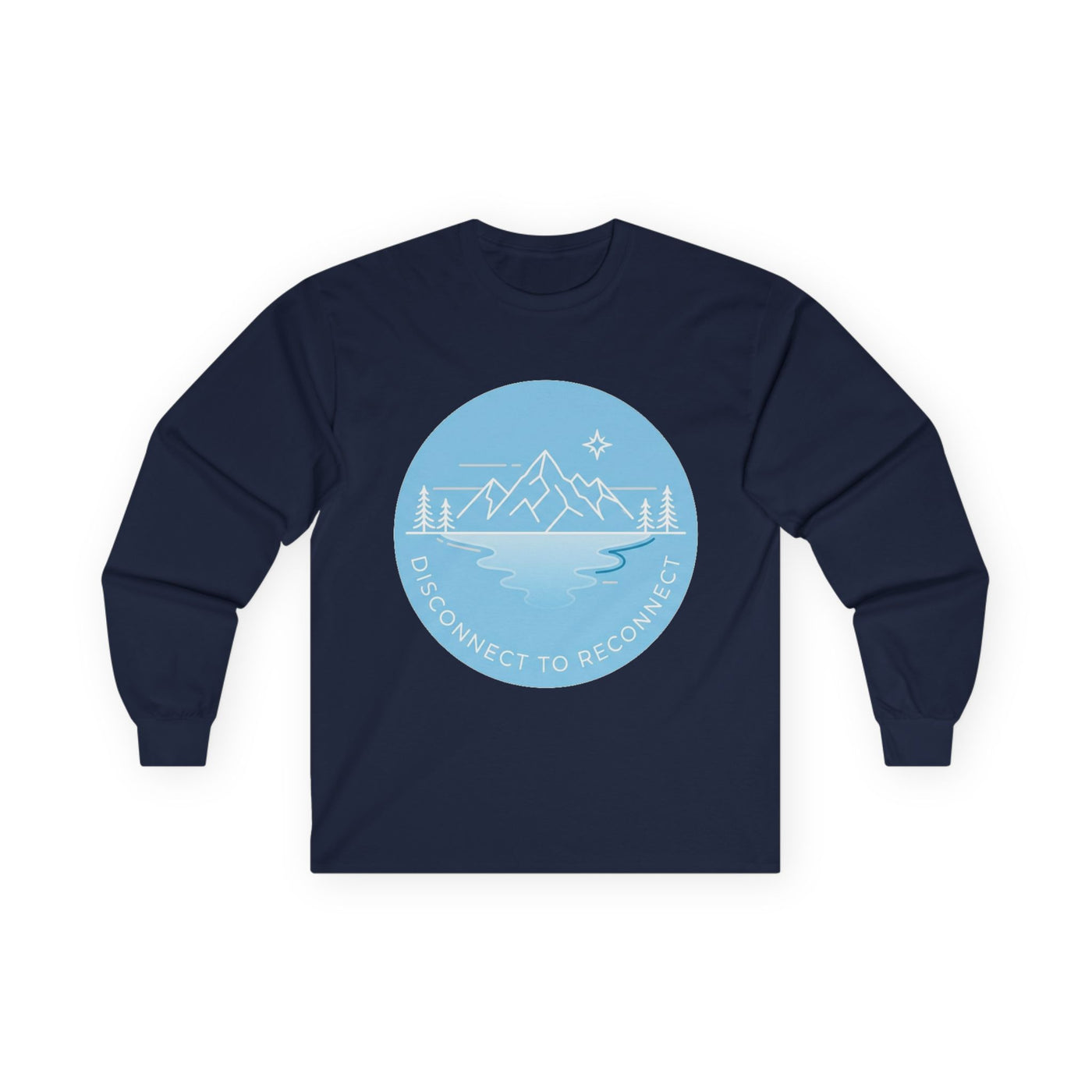 Unplugged Horizons: Glacier Escape Long Sleeve