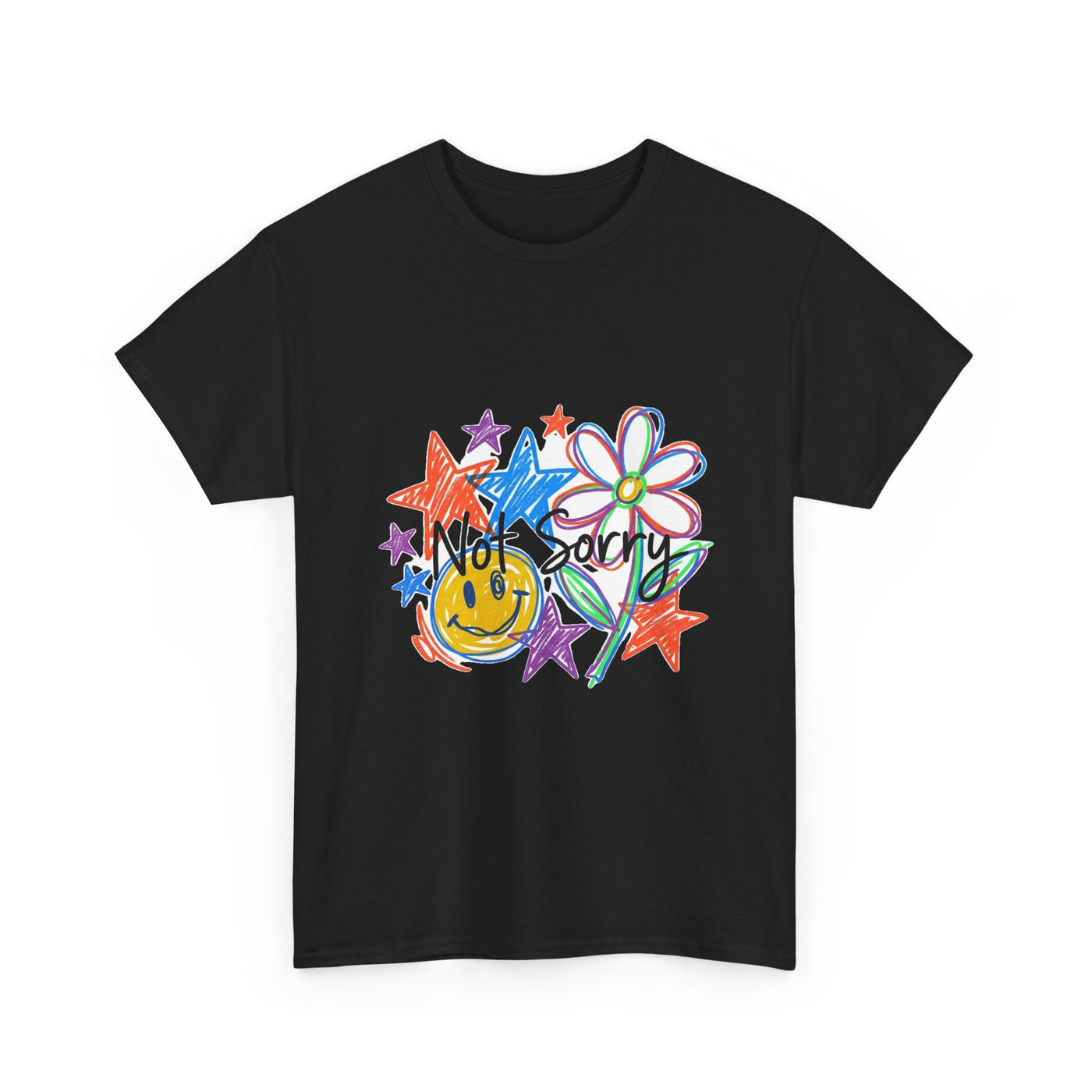 Scribble Your Own Rules Doodle Tee