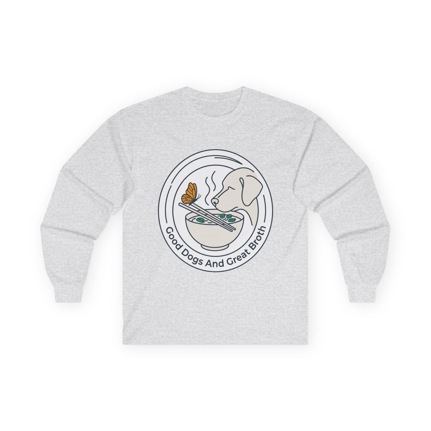 Ramen And Rescues Noodle Bowl Badge Long Sleeve