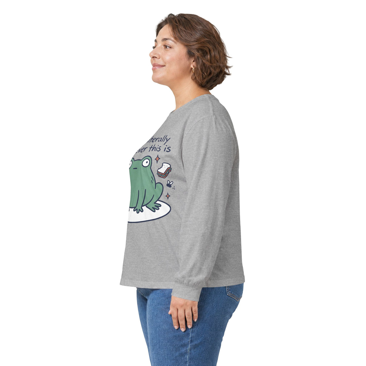 Doing Literally Whatever Blob Frog Long Sleeve
