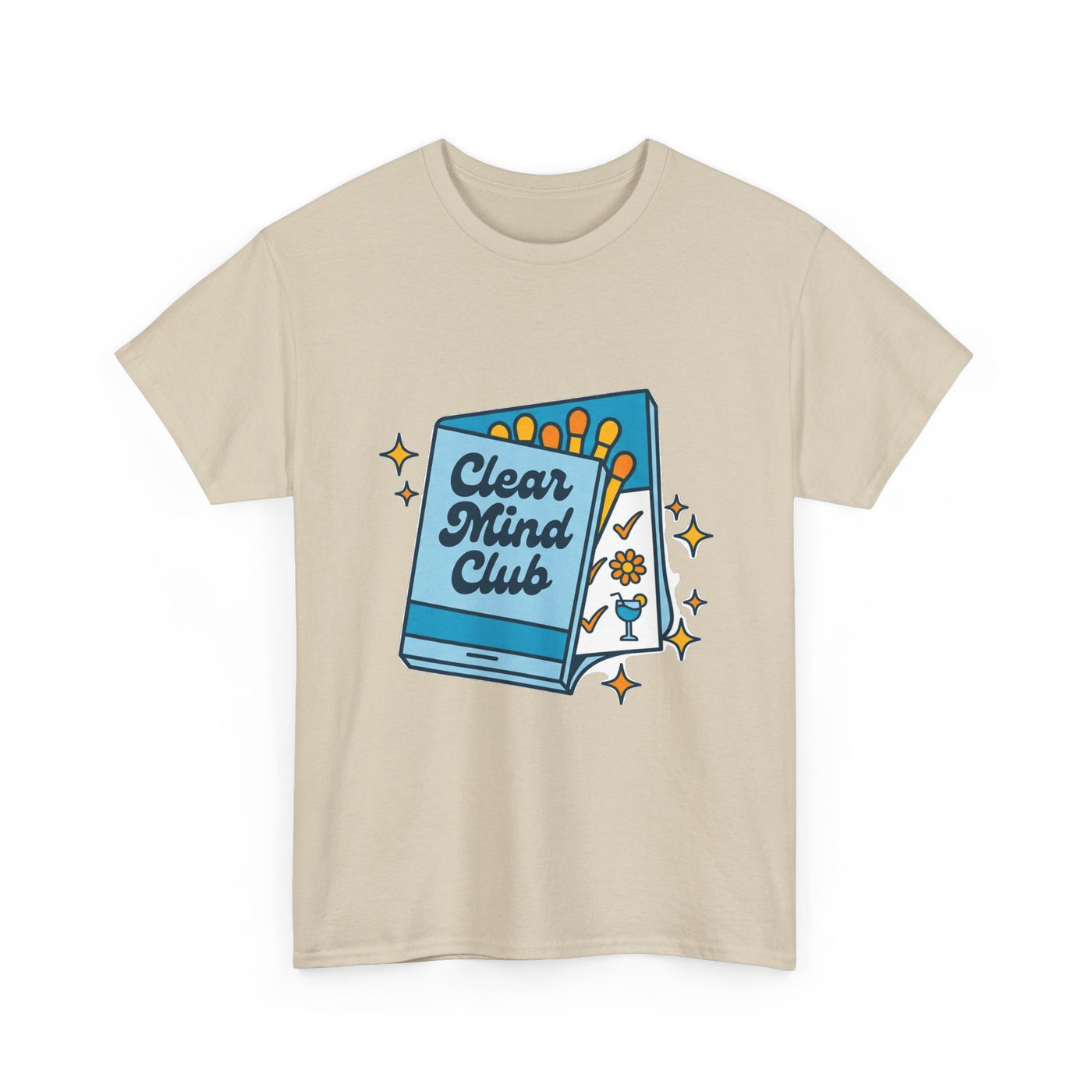 Clear Mind Club Retro Matchbook Tee