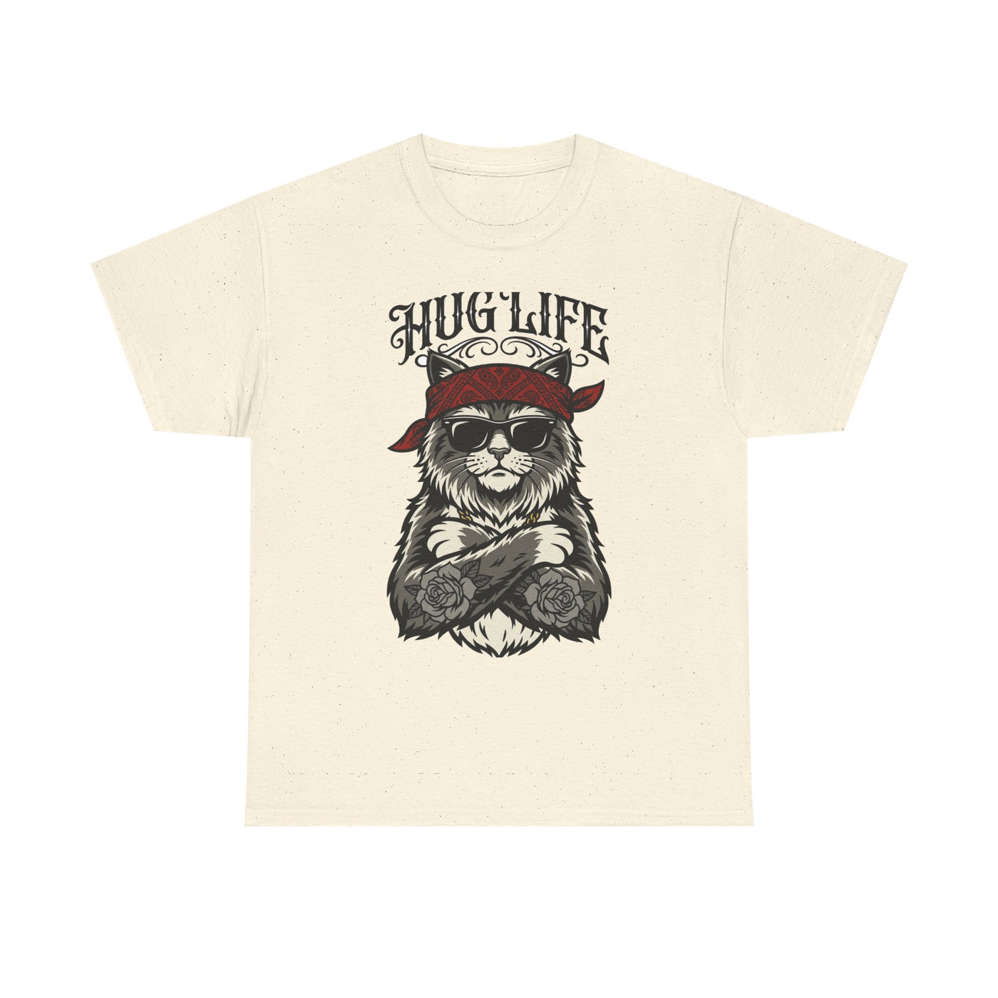 Hug Life Hardcore Cat T-Shirt