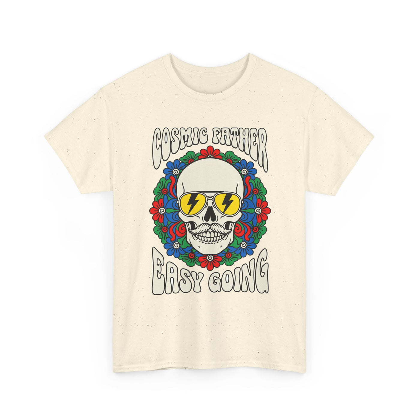 Cosmic Father Retro Skull Graphic