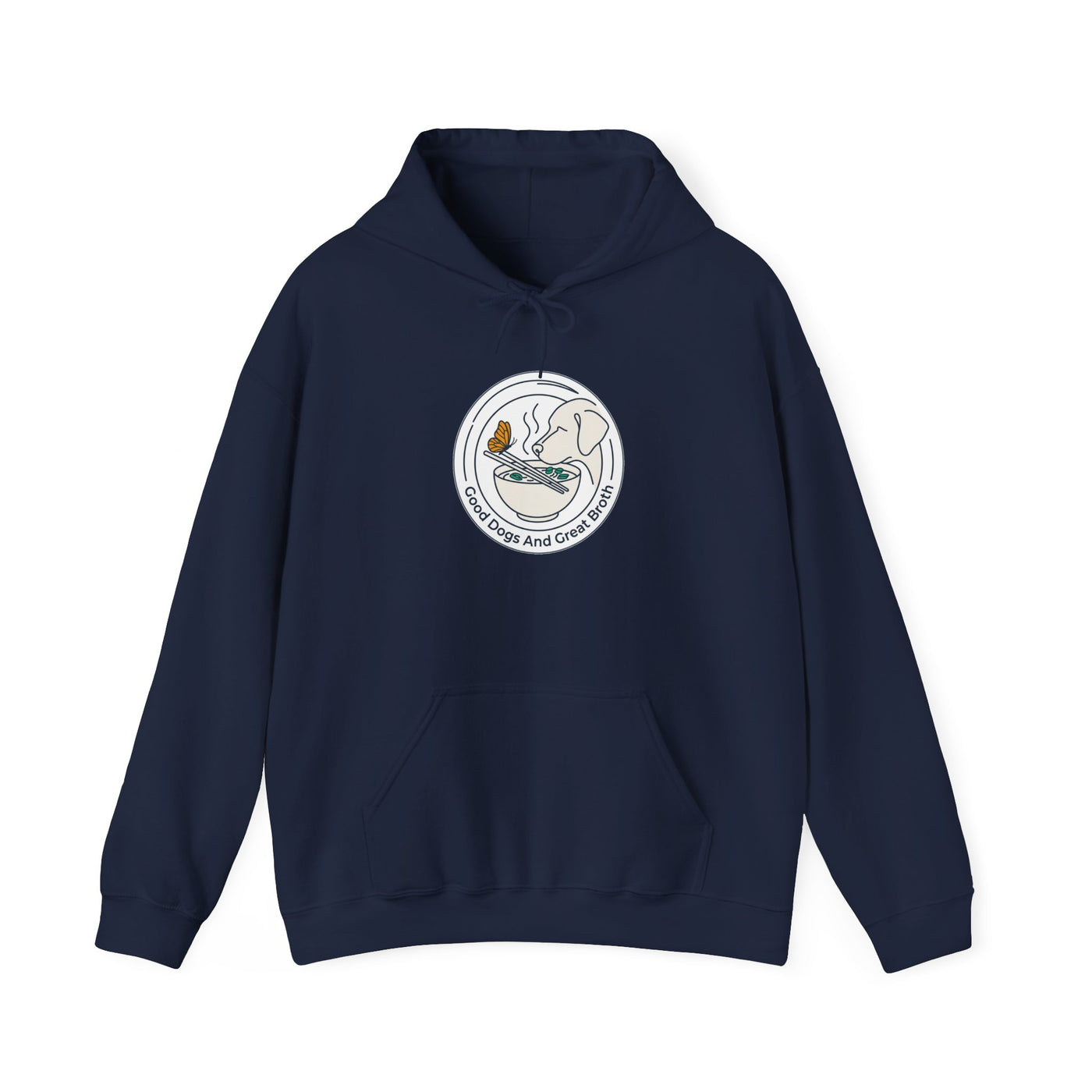 Ramen And Rescues Noodle Bowl Badge Hoodie
