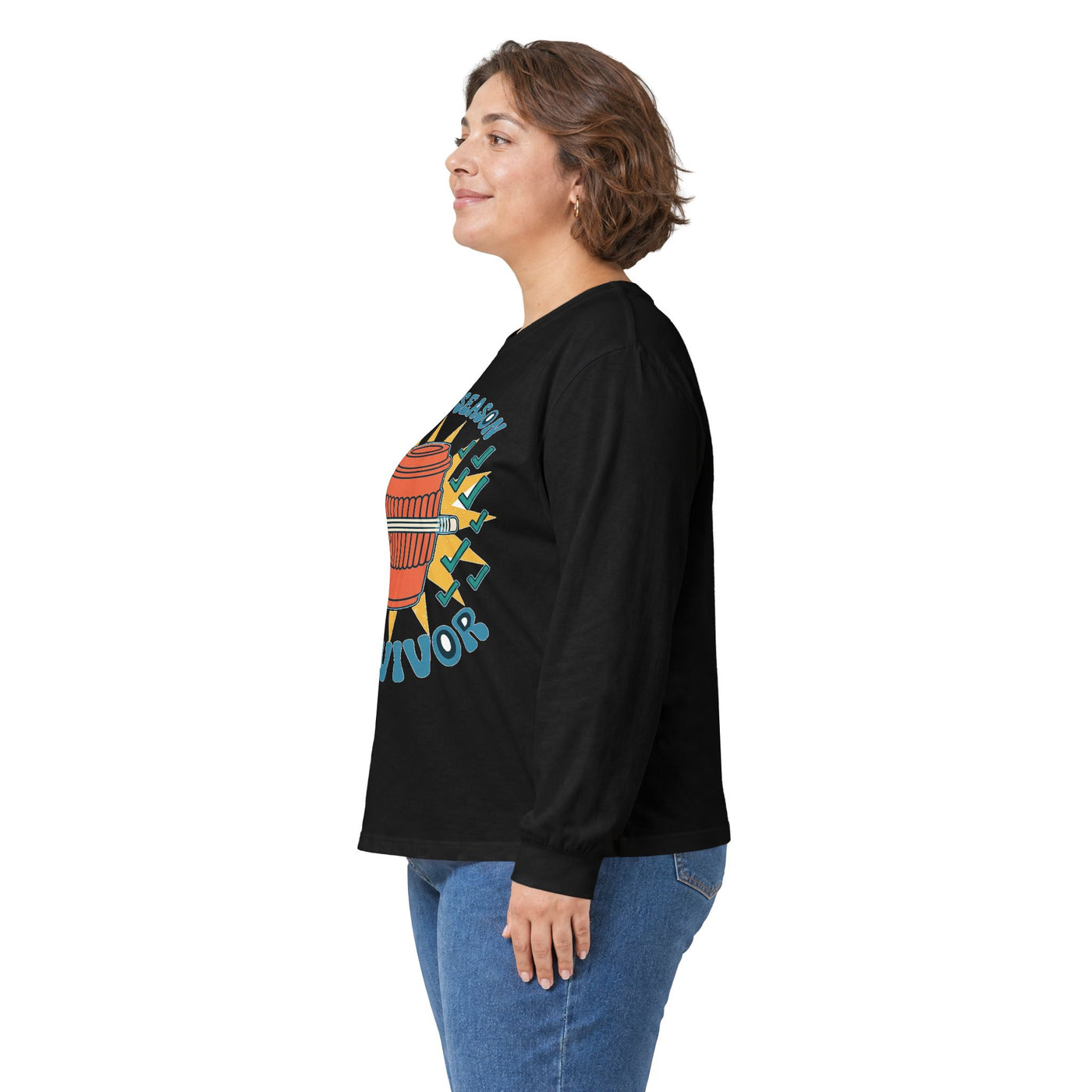 Testing Season Survivor Groovy Cup Long Sleeve