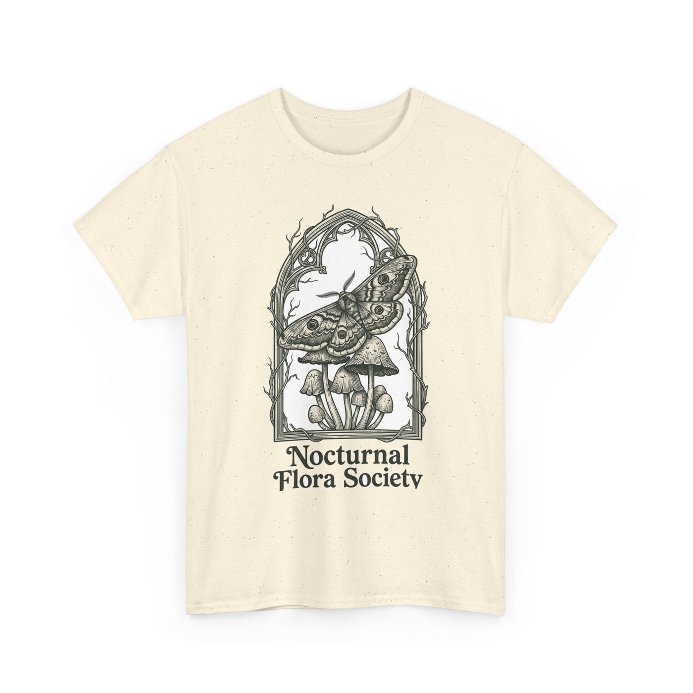 Nocturnal Flora Society Gothic Moth Tee