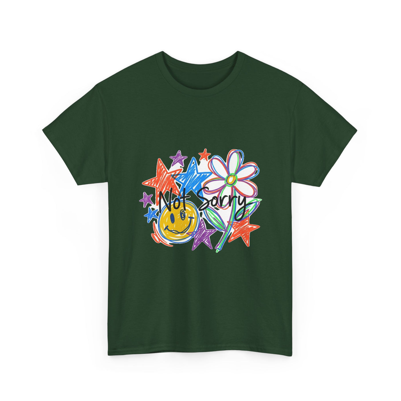 Scribble Your Own Rules Doodle Tee