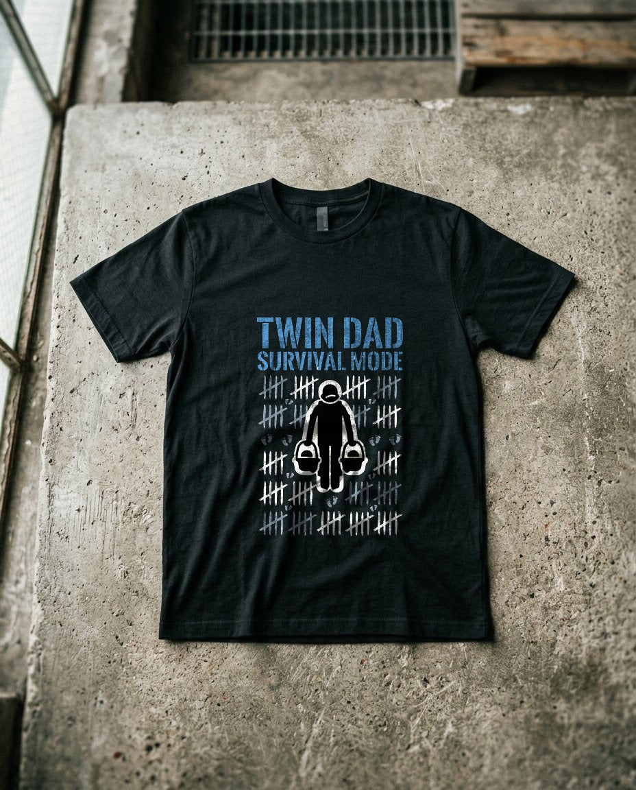 Twin Dad Survival Tally Tracker — lifestyle photo